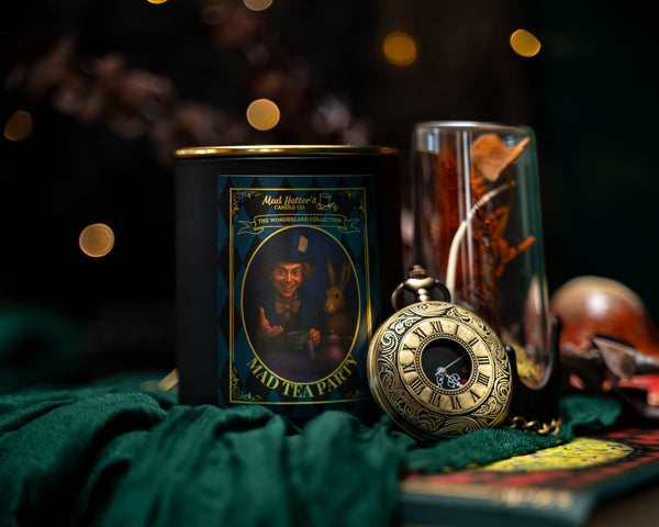Mad Tea Party | Wonderland Candle – Mad Hatter's Candle Co.